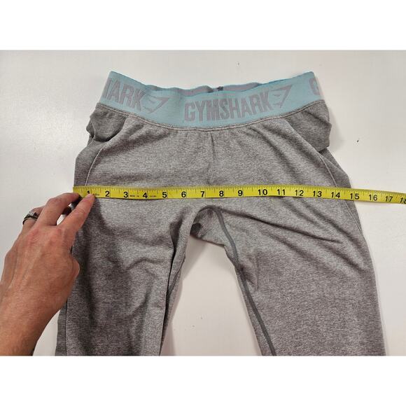 Gymshark flex waist grey active full length Ankle leggings stretch XS (?) Gym - Picture 6 of 9